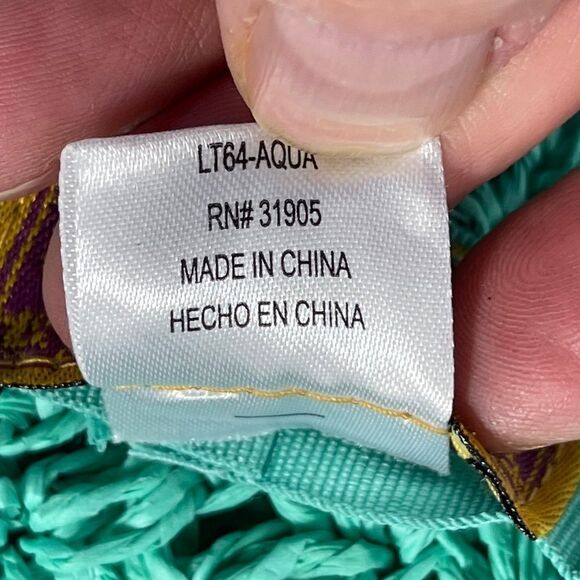 Scala Collezione Aqua‎ Woven Sun Hat